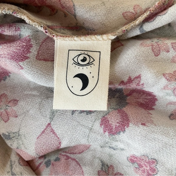 Jackson Rowe Vintage Floral Print Wide Leg Pants Size M - Picture 10 of 11